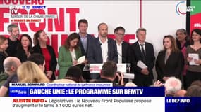 Nouveau Front populaire: "Nous déciderons de mesures de blocage des prix sur l'alimentation", assure Manuel Bompard