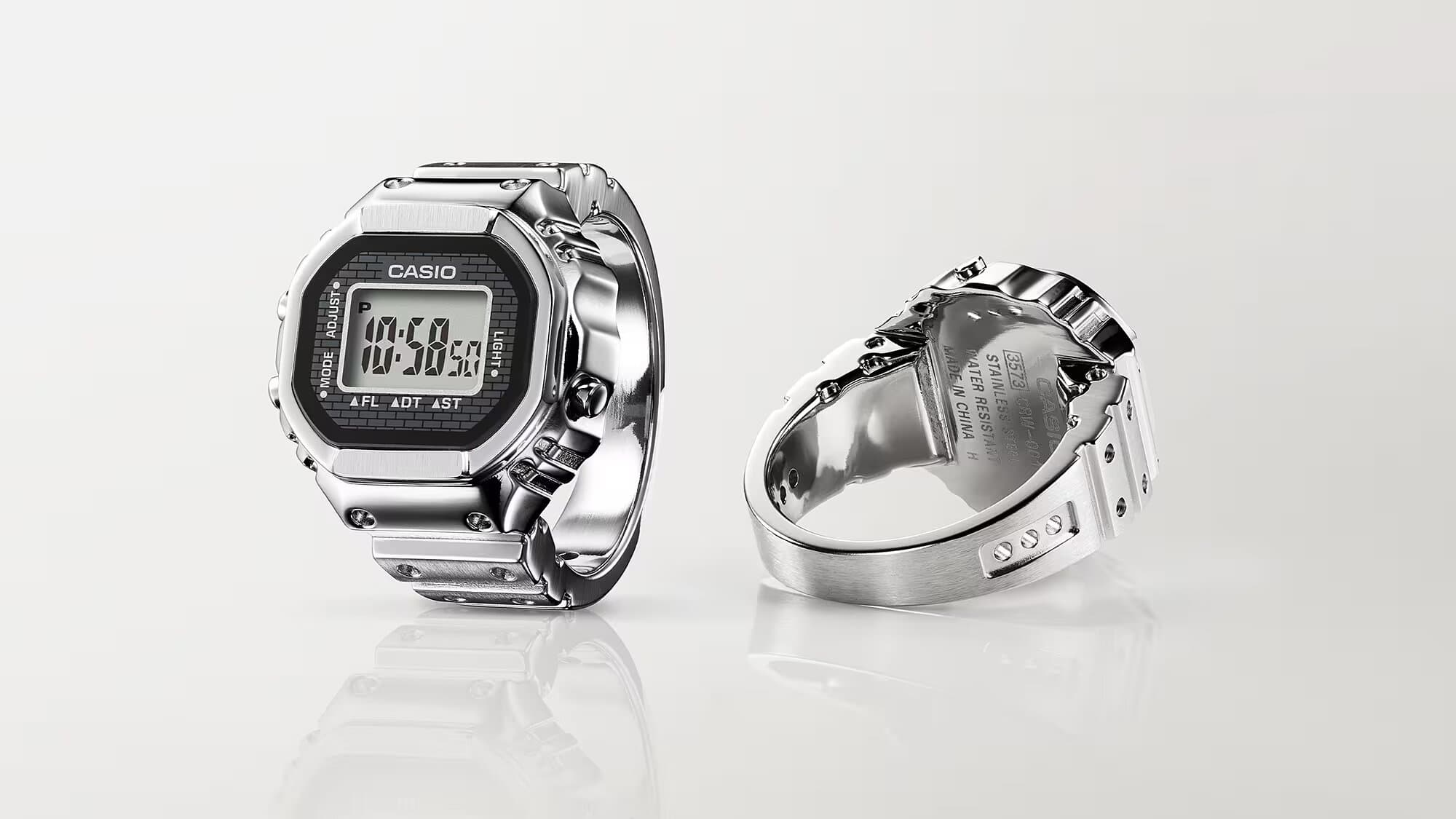 La bague de Casio. La bague de Casio.