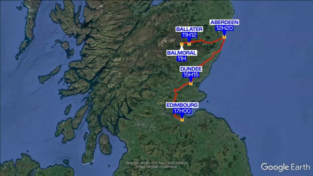 Le cercueil de la reine Elizabeth II va traverser l'Ecosse ce dimanche 11 septembre 2022