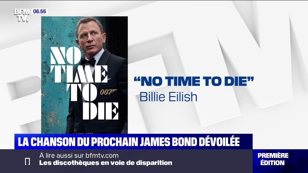 Sa Chanson Pour James Bond Eut L'oscar La chanson du prochain James Bond dévoilée