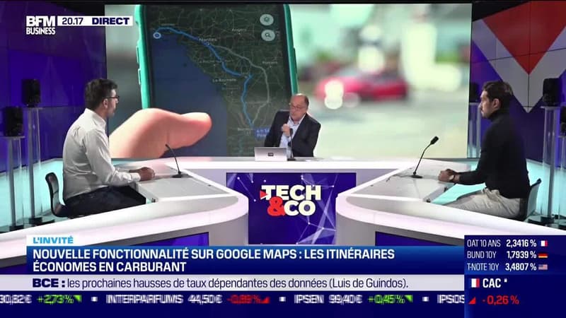 Constantin Foniadakis (Google France) : Nouvelle fonctionnalité sur Google Maps, les itinéraires économes en carburant - 19/09