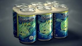 Le pack de bière écologique imaginé et conçu par la brasserie américaine. 