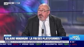 Emmanuel Lechypre : Salaire minimum, la fin des plateformes ? - 21/04