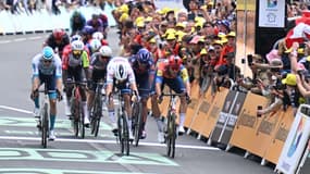 L'arrivée au sprint sur la 3e étape du Tour de France - le 07/07/2025