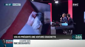 Volvo dévoile une voiture qui se transforme... en lit
