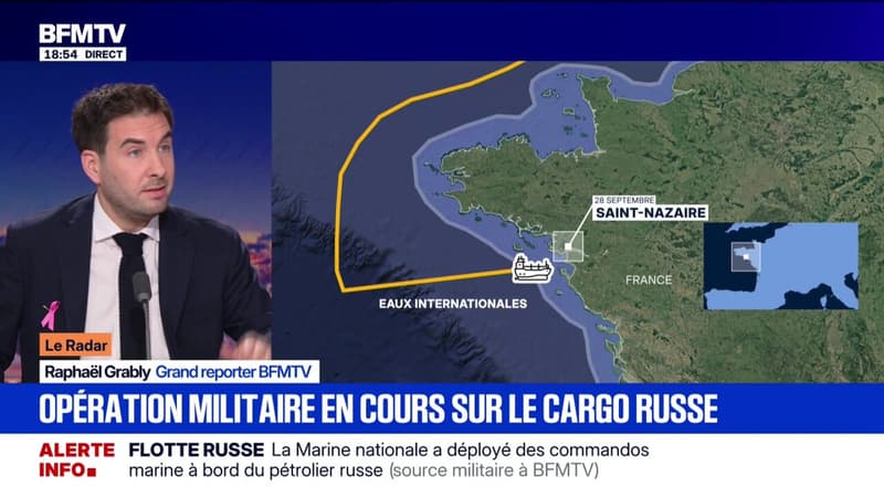 LE RADAR BFM - Opération militaire en cours sur le cargo russe