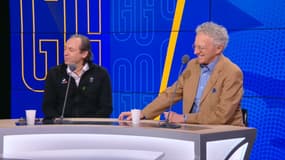 Nelson Monfort et Philippe Candeloro sur le plateau des Grandes Gueules le 6 février 2025