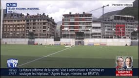 Une mauvaise pelouse synthétique, de la neige attendue... Les Bleus seront en terrain glissant ce soir à Andorre