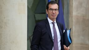 Le ministre du Travail Jean-Pierre Farandou à Paris le 29 octobre 2025