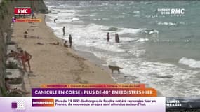 Canicule en Corse : plus de 40°C enregistrés hier 