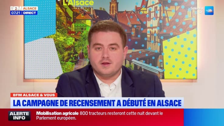 BFM Alsace et Vous: la campagne de recensement a débuté en Alsace