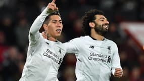 Firmino et Salah