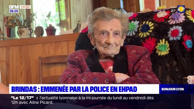 Brindas: une femme de 98 ans emmenée par la gendarmerie en Ehpad