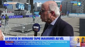 "C'était un meneur d'hommes": Olivier Mazerolle se souvient de Bernard Tapie devant le Vélodrome