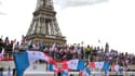 Usain Bolt à la Tour Eiffel, à un an des JO de Paris 2024