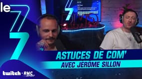 Twitch RMC Sport : Astuces de com' avec Jérôme Sillon
