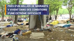 Gale, surpopulation… Les conditions de vie très difficiles des migrants de La Chapelle