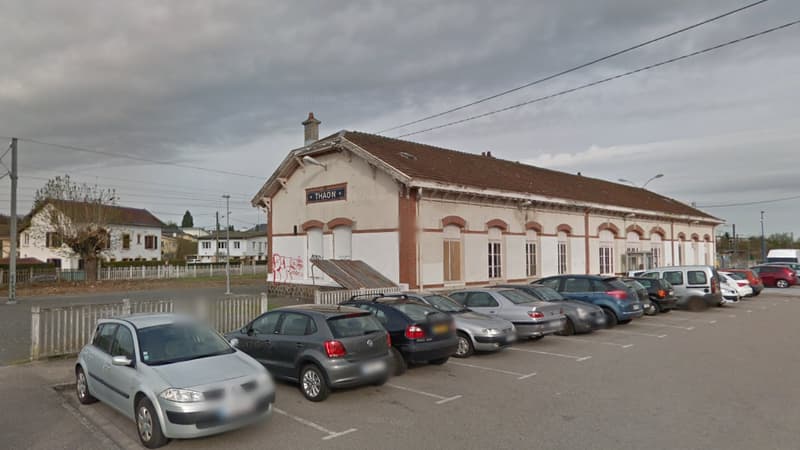 La gare de Thaon-les-Vosges