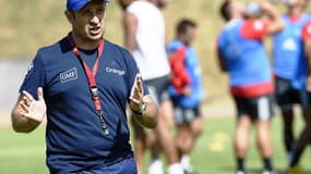 Philippe Saint-André à l'entraînement.