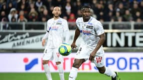 Nicholas Opoku lors du match Amiens-PSG, le 15 février 2020