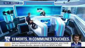 Inondations dans l'Aude: Treize morts, 70 communes touchées