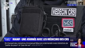 Comment l'équipe médicale des CRS les accompagne lors des manifestations