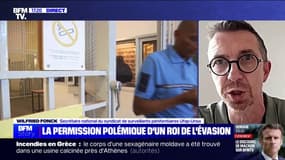 "Une décision en incohérence totale avec le statut du détenu": Wilfried Fonck (Ufap-Unsa) réagit aux permissions de sortie accordées au braqueur Christophe Khider pour passer son permis de conduire