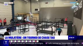 Un tournoi de "chase tag", le jeu du chat et de la souris, à La Mulatière