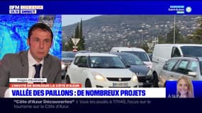 Pays des Paillons: le président de la communauté de communes évoque la question des embouteillages