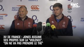 XV de France : Jones assume ses propos sur la  "violence", "on ne va pas prendre le thé"