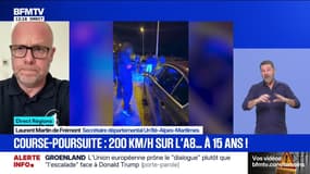 Refus d'obtempérer à Cannes: "Le passager a été libéré hier soir; ça aussi, c'est ahurissant", atteste Laurent Martin de Frémont (Un1té-Alpes-Maritimes) 