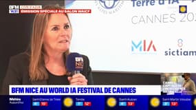 Delphine Gayrard, directrice de la culture du Département des Alpes-Maritimes: "l'IA, une discipline scientifique qui va révolutionner nos vies"