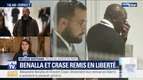 Alexandre Benalla et Vincent Crase ont été remis en liberté