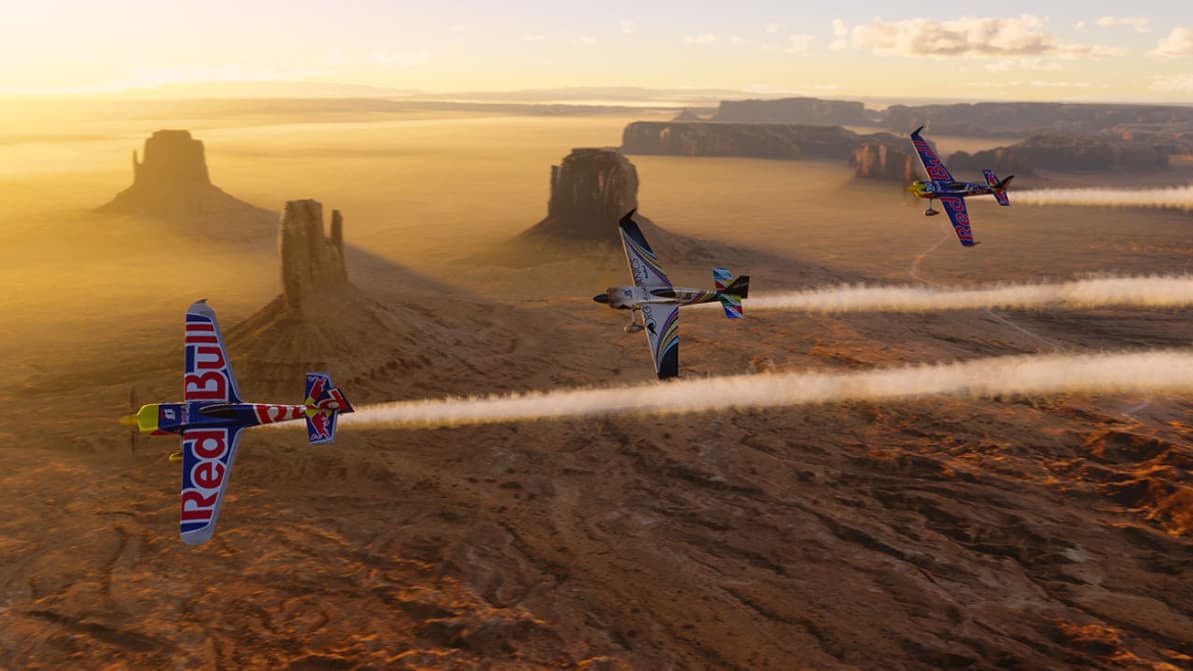 Le championnat du monde Red Bull de course aérienne sera disponible dans Microsoft Flight Simulator 2024