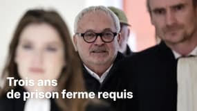 Soumission chimique: trois ans de prison ferme requis contre Joël Guerriau, soupçonné d'avoir drogué la députée Sandrine Josso 