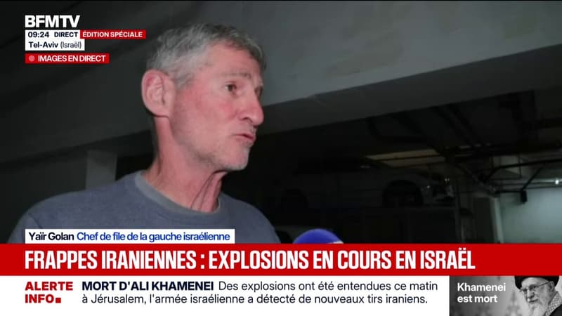 Frappes en Iran: Yaïr Golan, chef de file de la gauche israélienne, affirme qu'il "ne soutient pas" Benjamin Netanyahu mais qu'il "soutient la sécurité d'Israël"