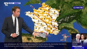 La météo pour ce mercredi 7 octobre 2020