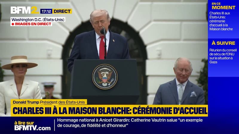 "C'est un record que nous ne pourrons pas égaler chérie": la plaisanterie de Donald Trump à sa femme sur leur différence d'âge