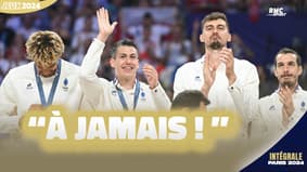 JO 2024 / Volley: "On a écrit l'histoire ensemble à jamais" Toniutti et les Bleus racontent leur sacre