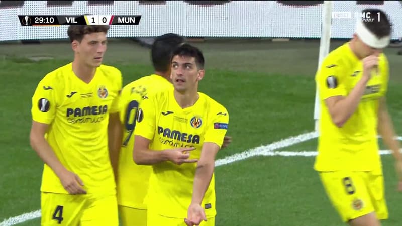 Villarreal-Manchester United: la célébration pro-vaccination de Moreno en finale de Ligue Europa