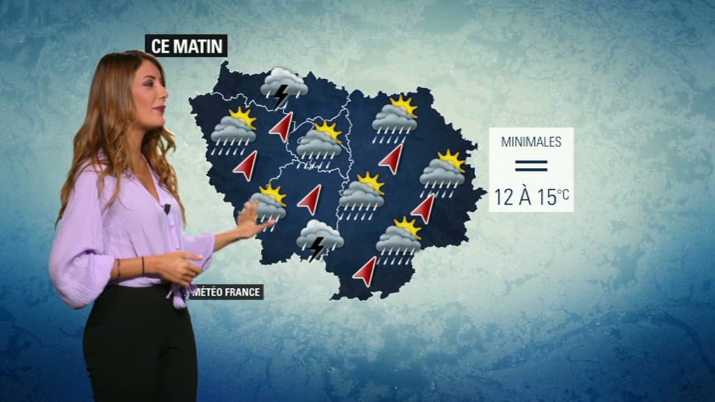 Météo du 18 octobre.