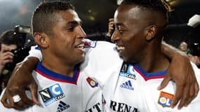 Sonny Anderson et Sidney Govou