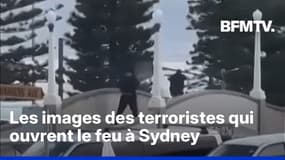 Australie: les images des terroristes qui ouvrent le feu sur la plage de Bondi, à Sydney 