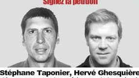Hervé Ghesquière et Stéphane Taponier sont retenus en otage en Afghanistan depuis 6 mois