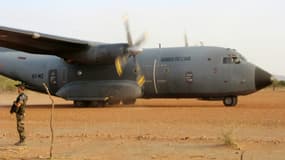 Un Transall français au Tchad le 17 juin 2007