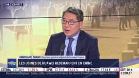 Minggang Zhang, le directeur général adjoint de Huawei France