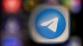 Photo d'illustration de l'application Telegram