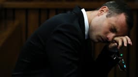 Oscar Pistorius lors de son procès, le 7 avril 2014.