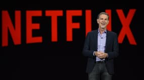 Reed Hastings, le P.-D.G de Netflix, en 2016 à Las Vegas.