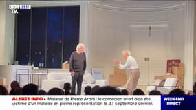 Le comédien Pierre Arditi transporté à l'hôpital en "urgence absolue" après un nouveau malaise sur scène